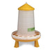 FOUDEBASSIN.COM Mangeoires & Abreuvoirs MANGEOIRE BIO SUR PIEDS VOLAILLES 16 KG 8435039013677