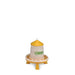 FOUDEBASSIN.COM Mangeoires & Abreuvoirs MANGEOIRE BIO SUR PIEDS VOLAILLES 2 KG 8435039013639
