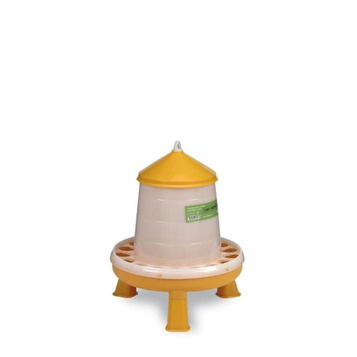 FOUDEBASSIN.COM Mangeoires & Abreuvoirs MANGEOIRE BIO SUR PIEDS VOLAILLES 4 KG 8435039013646