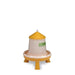 FOUDEBASSIN.COM Mangeoires & Abreuvoirs MANGEOIRE BIO SUR PIEDS VOLAILLES 4 KG 8435039013646