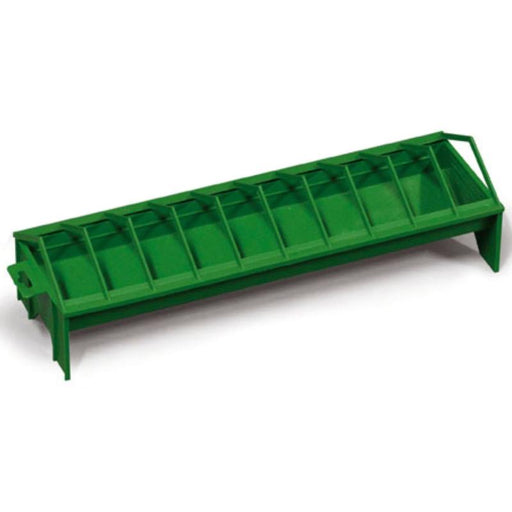 FOUDEBASSIN.COM Mangeoires & Abreuvoirs MANGEOIRE PLASTIQUE VERT 50 CM LARGE 5400351002749