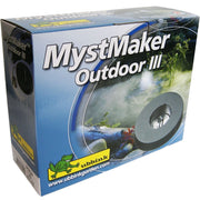 FOUDEBASSIN.COM MystMaker Outdoor III - Incl. 3 membranes Ø20 mm, flotteur Ø18 cm, débit de brume 1200 ml/h, transfoDE-72-24W, 60 Watt - H5,5 x Ø6,8 cm 8711465870900 1387090
