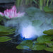 FOUDEBASSIN.COM MystMaker Outdoor III-LED - Incl. 3 membranes Ø20 mm, flotteur Ø18 cm - 3x5 LED blanc froid, débit de brume 1200 ml/h, transfo DE-72-24W, 60 Watt - Lumen 3x 25, EEK A+, 3 x 0,5 Watt - H5,5 x Ø6,8 cm 8711465870962 1387096