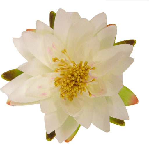 FOUDEBASSIN.COM Nénuphar de décoration - coloris crème - Ø16 cm 8711465894463 1389446