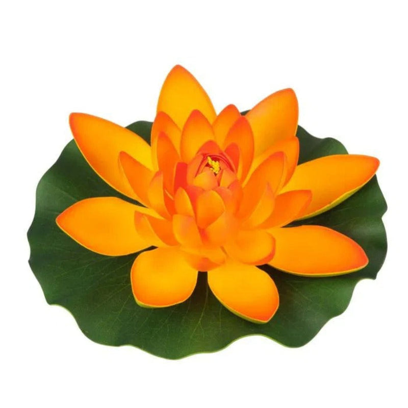 FOUDEBASSIN.COM Nénuphar de décoration Maxi - coloris jaune - Ø28 cm 8711465894296 1389429