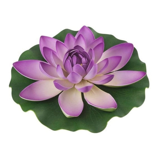 FOUDEBASSIN.COM Nénuphar de décoration Maxi - coloris violet - Ø28 cm 8711465894289 1389428