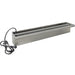 FOUDEBASSIN.COM Niagara® 60 LED - lame d'eau - Inox 304 avec raccords filetés Ø25 mm/1" - LED strip 60 cm 1x35 blanc froid, transfo AC 12V/DE-06-12W, Lumen 240, EEK A+, 4 Watt - H10 x 60 x 12,5 cm 8711465120937 1312093