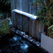 FOUDEBASSIN.COM Niagara® Wall 90 LED - lame d'eau - Inox 316L avec raccords filetés Ø25 mm/1" - LED strip 90 cm 1x62 blanc froid, transfo AC 12V/DE-06-12W, Lumen 420, EEK A+, 7 Watt - H10 x 90 x 20 cm 8711465121262 1312126