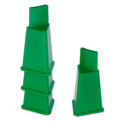 FOUDEBASSIN.COM Mangeoires & Abreuvoirs PIEDS POUR SILO 2,5 KG & 4 KG - VERT 4030836291491