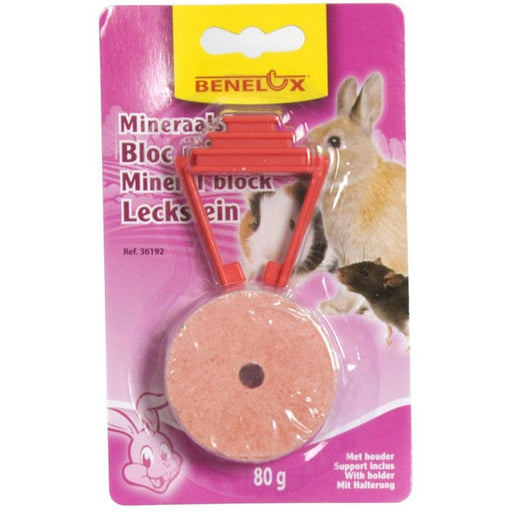 FOUDEBASSIN.COM Nourriture PIERRE A MINERAUX ROSE 80 G + PINCE SUR BLISTER 5400351006525