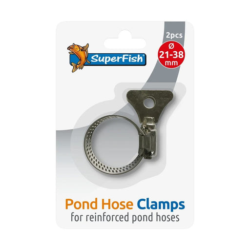 FOUDEBASSIN.COM POND HOSE CLAMP W. WING 21-38 MM 2X 8715897081675 08070455