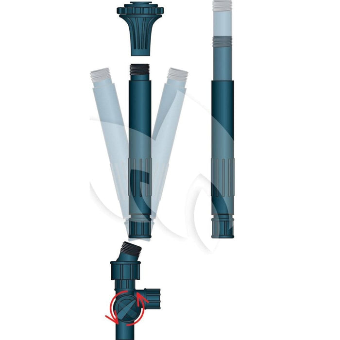 FOUDEBASSIN.COM PowerClear® 9000 - "3 en 1" : filtration immergée biomécanique avec clarificateur UVC et pompe fontaine intégrées - Qmax(l/h) 1400, 45W, Hmax(m) 2,30, 1/2'', mousse filtrante 20 ppi, UVC PL-S 9W, classe de protection I, IP68, AC230V/50Hz, accessoires d'aj 8711465513210 1351321