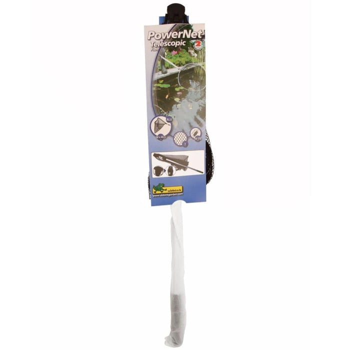 FOUDEBASSIN.COM PowerNets "Fish" - épuisette pliable de forme triangulaire 58x40,5 cm, grande maille 6mm noir , manche téléscopique 94-170 cm 8711465721561 1372156