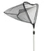 FOUDEBASSIN.COM PowerNets "Fish" - épuisette pliable de forme triangulaire 58x40,5 cm, grande maille 6mm noir , manche téléscopique 94-170 cm 8711465721561 1372156