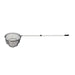 FOUDEBASSIN.COM PowerNets "Fish" - épuisette taille large forme ronde Ø40 cm, grande maille 3mm noir, manche téléscopique 80-140 cm 8711465721554 1372155