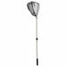 FOUDEBASSIN.COM PowerNets "Pond" - épuisette taille large de forme triangulaire 37x35cm, grande maille 3mm noir, manche téléscopique 80-140 cm 8711465721530 1372153