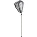 FOUDEBASSIN.COM PowerNets "Pond" - épuisette taille médium forme triangulaire 27x23cm, grande maille 3mm noir, manche 75 cm 8711465721547 1372154