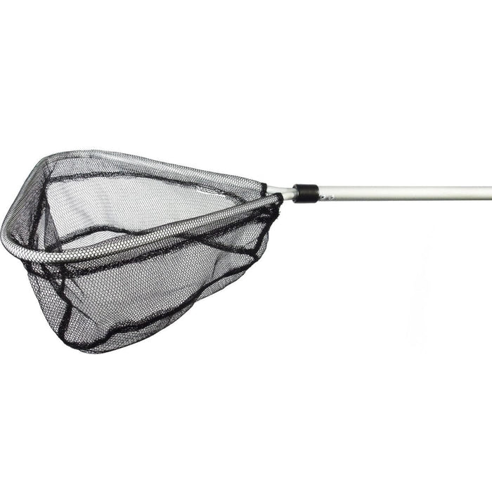 FOUDEBASSIN.COM PowerNets "Pond" - épuisette taille médium forme triangulaire 27x23cm, grande maille 3mm noir, manche 75 cm 8711465721547 1372154