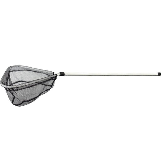FOUDEBASSIN.COM PowerNets "Pond" - épuisette taille médium forme triangulaire 27x23cm, grande maille 3mm noir, manche 75 cm 8711465721547 1372154