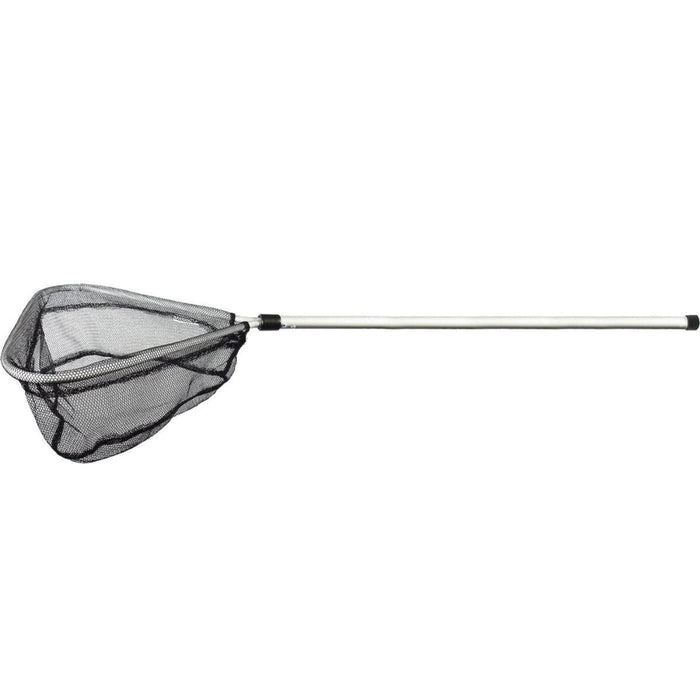 FOUDEBASSIN.COM PowerNets "Pond" - épuisette taille médium forme triangulaire 27x23cm, grande maille 3mm noir, manche 75 cm 8711465721547 1372154