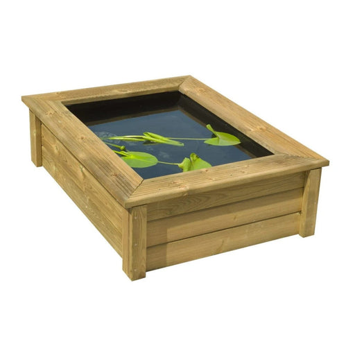 FOUDEBASSIN.COM QUADRO WOOD I - structure (28mm) en bois sapin du nord FSC traité autoclave, class IV pour Victoria Quadro 5 - H33,8 x 119,4 x 90,5 cm 8711465110105 1311010