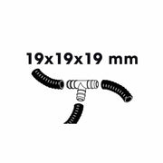 FOUDEBASSIN.COM Raccord de tuyaux, dérivation pièce en T, 3 x - Ø19 (¾") x Ø19 (¾") x Ø19 (¾") mm 8711465100625 1510062