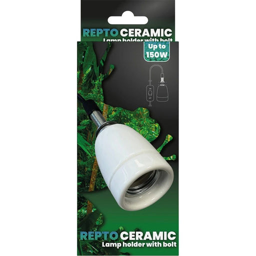 FOUDEBASSIN.COM REPTO CERAMIC E27 LIGHT HOLDER WITH BOLT 8715897346101 R2300005