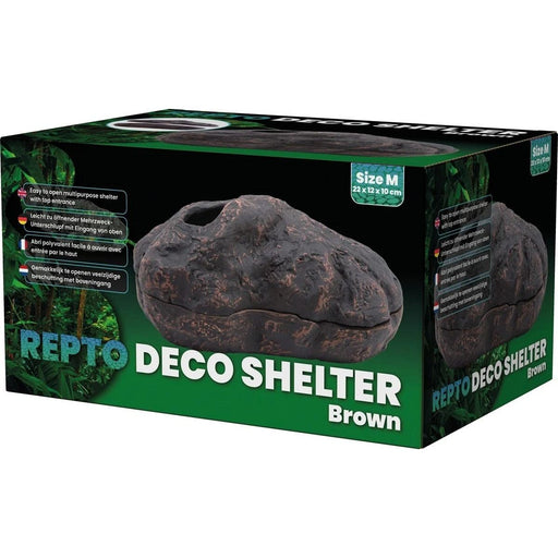 FOUDEBASSIN.COM REPTO DECO SHELTER BROWN M 8715897346392 R5100305
