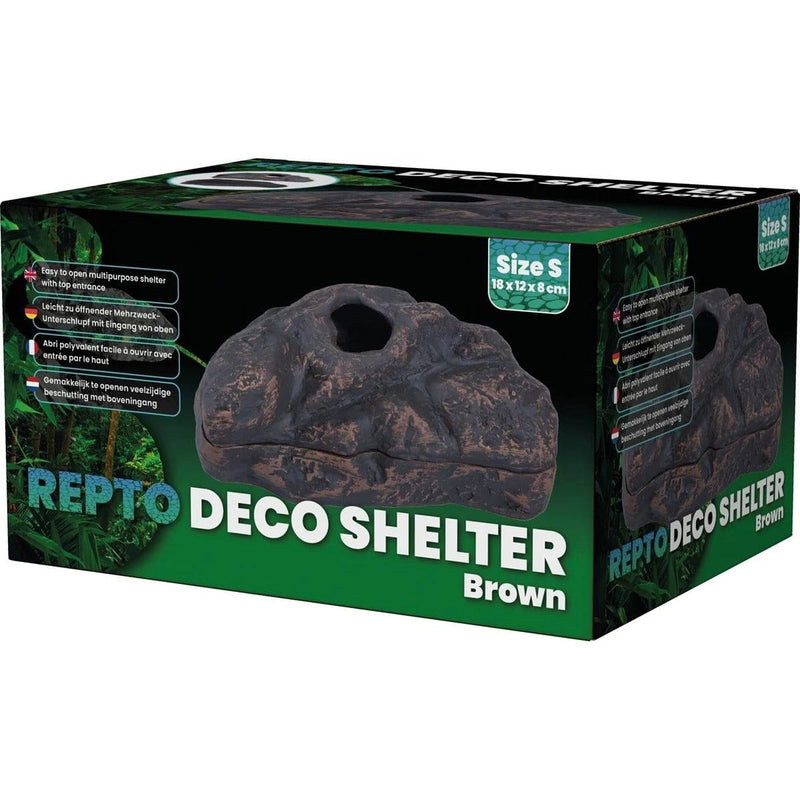 FOUDEBASSIN.COM REPTO DECO SHELTER BROWN S 8715897346385 R5100300