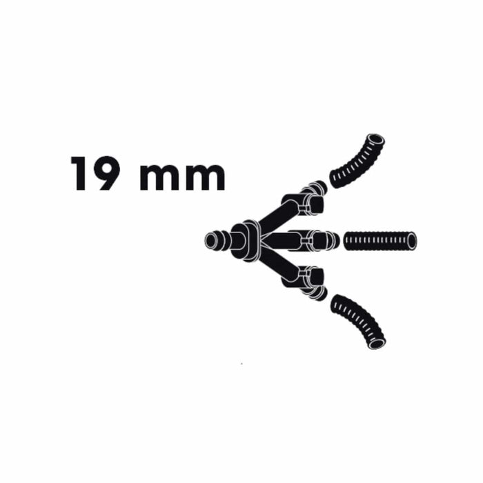 FOUDEBASSIN.COM Robinet à Embouts à olive 3 voies - Ø19 (¾") mm 8711465101080 1510108