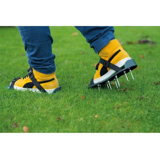 FOUDEBASSIN.COM Semelles à 13 pointes patin aérateur gazon - H13,5 x 30 x 8,5 cm 8711338724262 6072426