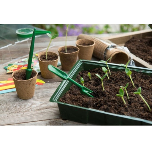 FOUDEBASSIN.COM Set de repiquage - 1 plantoir et 1 outil de repiquage - coloris vert 8711338203071 6020307