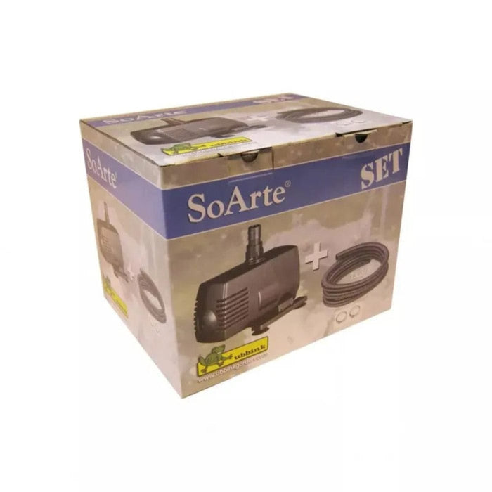 FOUDEBASSIN.COM Set SoArte® pour gargouilles - inclus pompe (600l/h), tuyau noir (Ø13 mm x 3 m), colliers de serrage galvanisés (Ø13 mm, 2 x) 8711465862905 1386290