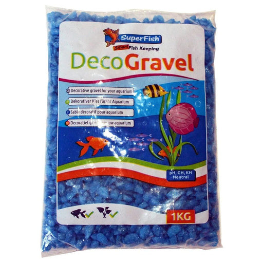 FOUDEBASSIN.COM SF DECO GRAVEL NEON BLUE 1 KG 	8715897272790 A8050010