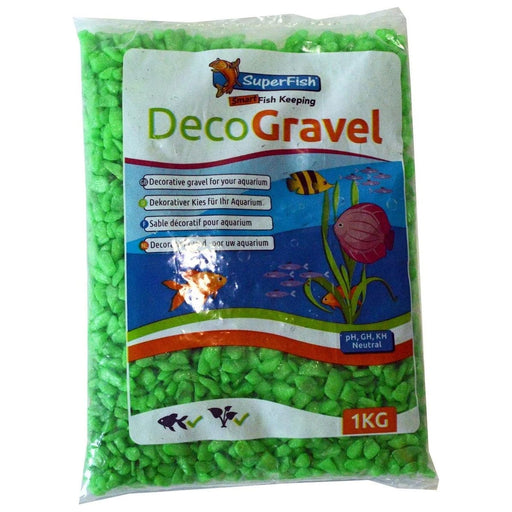 FOUDEBASSIN.COM SF DECO GRAVEL NEON GREEN 1 KG 	8715897272813 A8050020