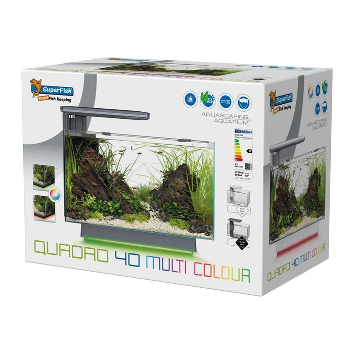 FOUDEBASSIN.COM SF QUADRO 40 MULTI COLOUR WHITE 	8715897341632 A4052210