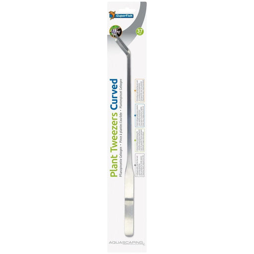 FOUDEBASSIN.COM SF STAINLESS STEEL PLANT TWEEZERS 37 CM CURVED 8715897336676 A4060135