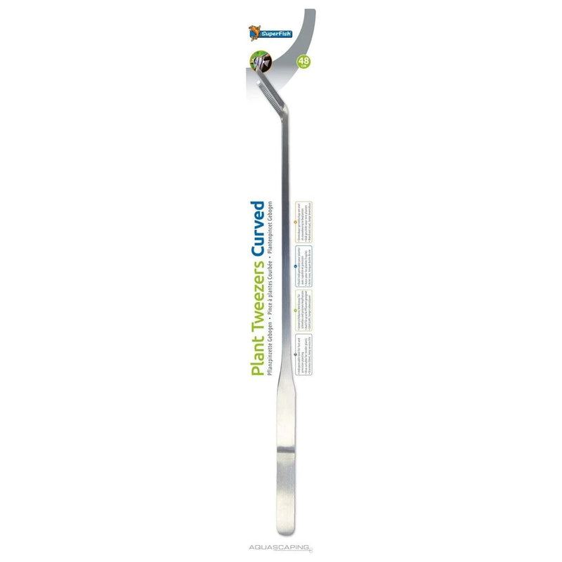 FOUDEBASSIN.COM SF STAINLESS STEEL PLANT TWEEZERS 48 CM CURVED 8715897336690 A4060145