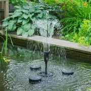 FOUDEBASSIN.COM SkimMax® - "2 en 1" : skimmer/écumeur flottant de surface 30 m²/collecteur 1,2l (nettoyage) & pompe fontaine de bassin - Qmax(l/h) 2500, 45W, Hmax(m) 2,70, IPX8, AC230V/50Hz, accessoires d'ajutage (volcans 2x et cloche d'eau) 8711465519007 1351900