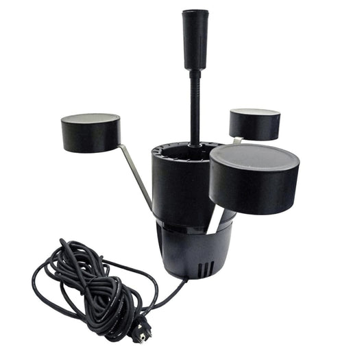 FOUDEBASSIN.COM SkimMax® - "2 en 1" : skimmer/écumeur flottant de surface 30 m²/collecteur 1,2l (nettoyage) & pompe fontaine de bassin - Qmax(l/h) 2500, 45W, Hmax(m) 2,70, IPX8, AC230V/50Hz, accessoires d'ajutage (volcans 2x et cloche d'eau) 8711465519007 1351900