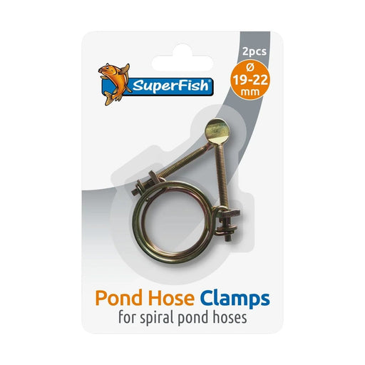FOUDEBASSIN.COM SPIRAL POND HOSE CLAMP 19-22 MM 2X 8715897165573 08070410