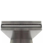 FOUDEBASSIN.COM STRAIGHT LED - cascade Etang & Piscine - inox 316L, incl. accessoires de raccordement 1 ½" - LED strip 30 cm 1x20 bleu, transfo AC 12V/DE-06-12W, Lumen 180, EEK A+, 2,5 Watt - H54 x 30 x 42 cm 8711465046367 7504636