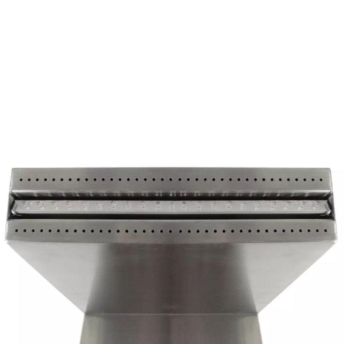 FOUDEBASSIN.COM STRAIGHT LED - cascade Etang & Piscine - inox 316L, incl. accessoires de raccordement 1 ½" - LED strip 30 cm 1x20 bleu, transfo AC 12V/DE-06-12W, Lumen 180, EEK A+, 2,5 Watt - H54 x 30 x 42 cm 8711465046367 7504636