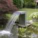 FOUDEBASSIN.COM STRAIGHT LED - cascade Etang & Piscine - inox 316L, incl. accessoires de raccordement 1 ½" - LED strip 30 cm 1x20 bleu, transfo AC 12V/DE-06-12W, Lumen 180, EEK A+, 2,5 Watt - H54 x 30 x 42 cm 8711465046367 7504636