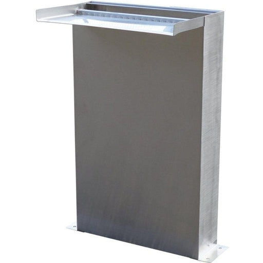 FOUDEBASSIN.COM VENEZIA - cascade, inox 304, 3400 l/h, tuyau et acc. de raccordement - LED strip 30 cm 1x20 blanc froid, transfo AC 12V/DE-06-12W, Lumen 180, EEK A+, 2,5 Watt - H50 x 36,5 x 9 cm 8711465120883 1312088