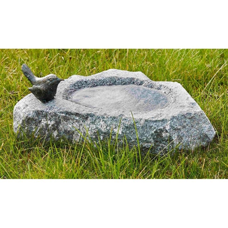 FOUDEBASSIN.COM Vogeltränke mit Bronze Vogel 88498 42048 42048