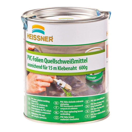 Heissner Adhésif PVC pour Bâche de Bassin 600 g 4006873153535 Z853-00