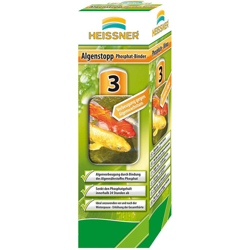 Heissner Anti-algues capteur de phosphate 500 ml - Prévention des algues - Heissner 4006873403159 TZ725-00