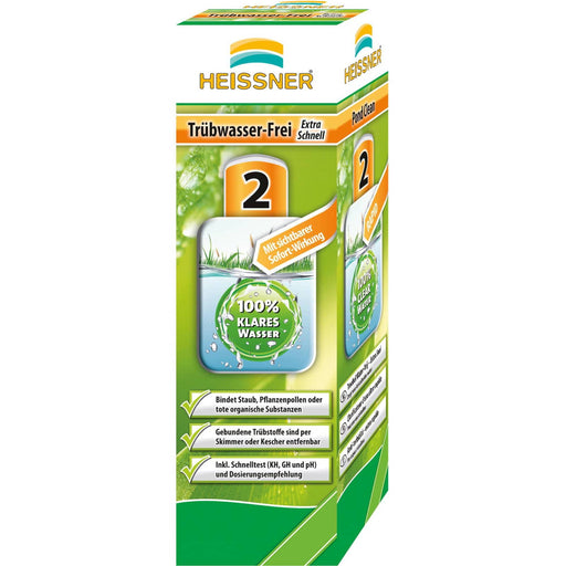 Heissner Anti-eau trouble EXTRA RAPIDE 1 litre - Eau claire en un temps record - Heissner 4006873403081 TZ739-00