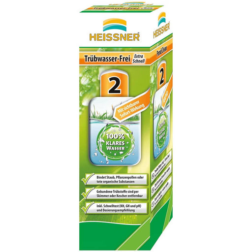 Heissner Anti-eau trouble EXTRA RAPIDE 250 ml - Eau claire en un temps record - Heissner 4006873403067 TZ719-00